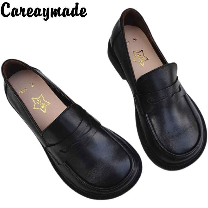Men'S Shoes Slip On - Careaymade-여성용 캐주얼 신발, 슬립온 옥스포드 신발,