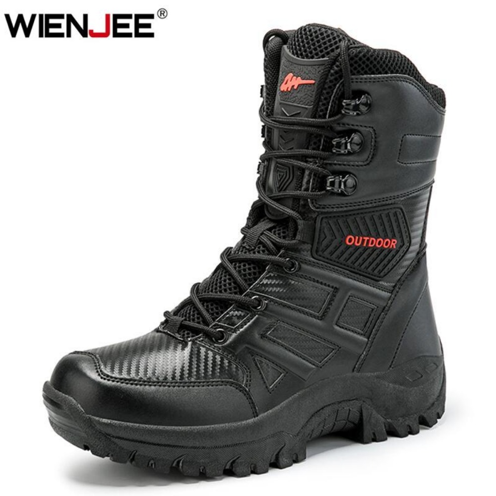Men Shoes Brands - 고품질 남성 브랜드 하이탑 가죽 부츠