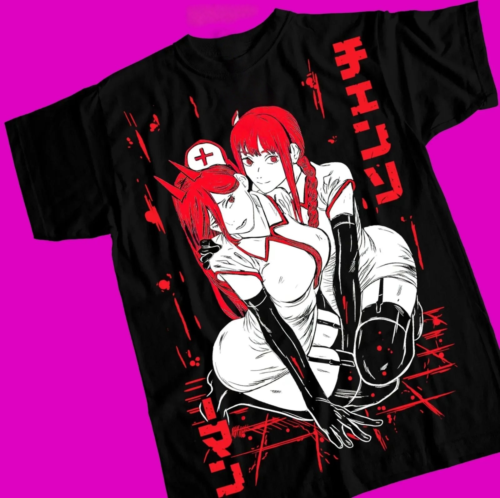 Men'S Shoes For Crews - Chainsaw Man Power Makima Nurse 오버사이즈