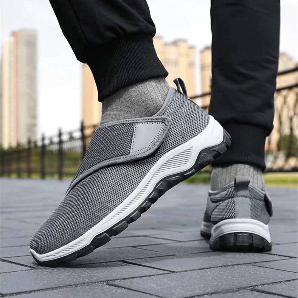Men'S Shoes Slip On - 남녀공용 통기성 메쉬 슬립온 슈즈, 조절