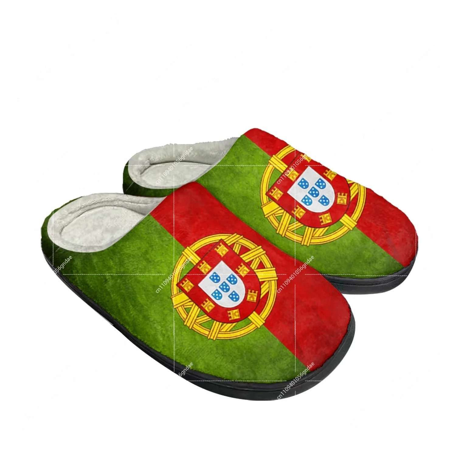Men'S Shoes Dress Casual - 포르투갈 국기 홈 코튼 맞춤 슬리퍼