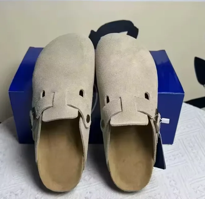 Men'S Shoes In Fashion - 여성 코르크 솔 클로그 슬리퍼 패션