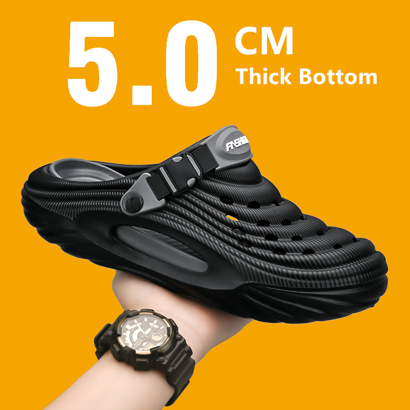 새로운 커플 모델 홀 슈즈 여름 여성 샌들 비치 경량  - Men Shoes Models 리뷰 및 가격