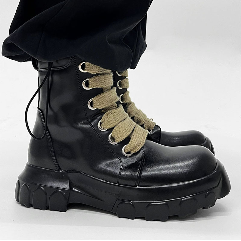 남성용 이탈리아 브랜드 디자이너 부츠 패션 플랫폼 신발 - Men Shoes Brands 리뷰 및 가격