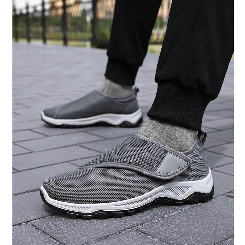 남녀공용 통기성 메쉬 슬립온 슈즈, 조절 가능한 스트랩 - Men'S Shoes Slip On 리뷰 및 가격