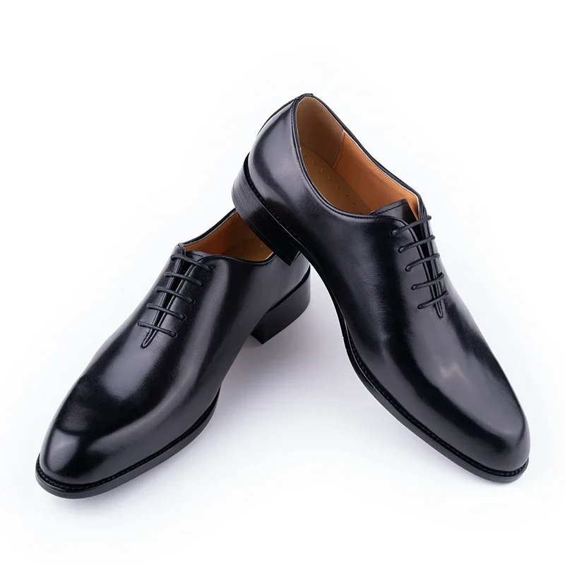 성공적인 남성 가죽 신발 Gentalman 레이스 업  - Oxford Brogue Leather 리뷰 및 가격