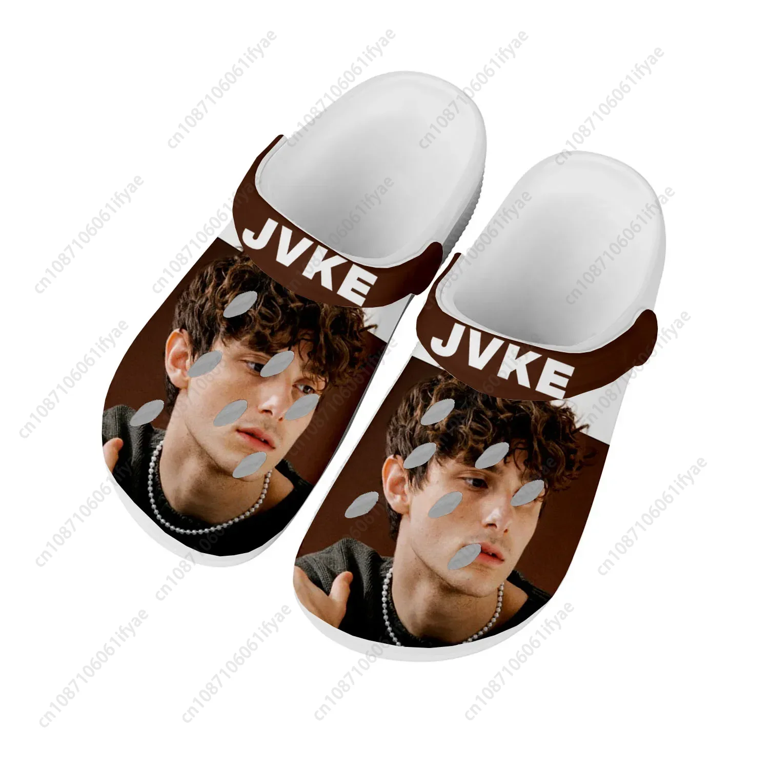 JVKE 인기 가수 팝 음악 홈 클로그 맞춤형 워터 슈 - Men'S Shoes Popular 리뷰 및 가격