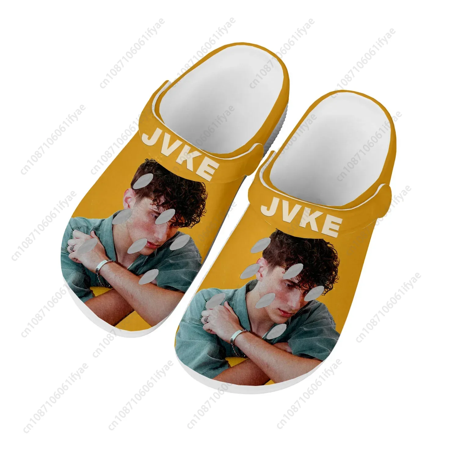 JVKE 인기 가수 팝 음악 홈 클로그 맞춤형 워터 슈 - Men'S Shoes Popular 리뷰 및 가격