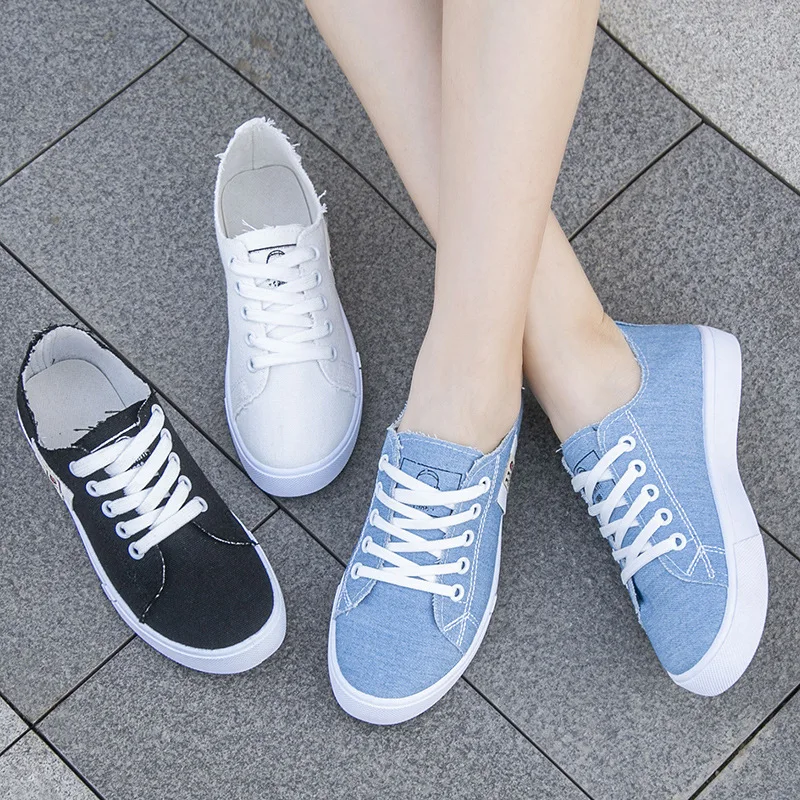 2026 봄 여름 여성 캔버스 스니커즈 로우탑 데님 스 - Men Shoes On Sale 리뷰 및 가격