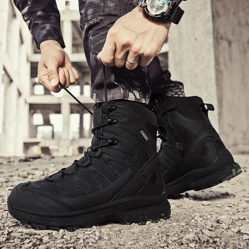 새로운 남성 전술 부츠 군사 브랜드 사냥 하이킹 신발  - Men Shoes Brands 리뷰 및 가격
