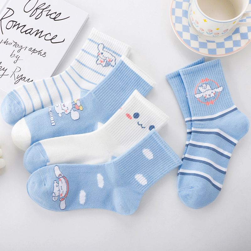 새로운 Sanrio 만화 Cinnamoroll 양말 귀 - Men Shoes Models 리뷰 및 가격