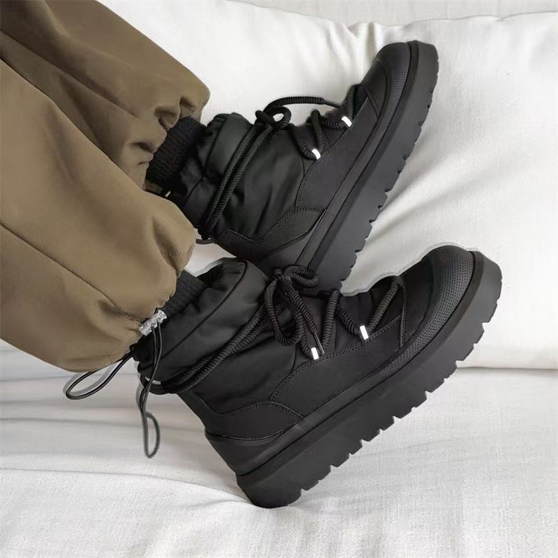 디자이너 신상 남성용 스노우 부츠 겨울용 하이탑 앵클  - Men'S Shoes Dress Casual 리뷰 및 가격