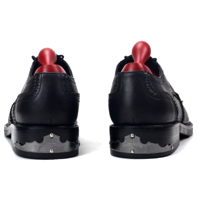 블랙 정품 가죽 윙팁 브로그 옥스포드 슈즈 레이스업 태 - Oxford Brogue Leather 리뷰 및 가격