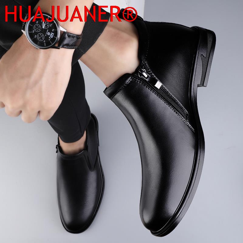 첼시 부츠 블랙 남성 짧은 정품 가죽 부츠 봄 가을 캐 - Men'S Shoes Dress Casual 리뷰 및 가격