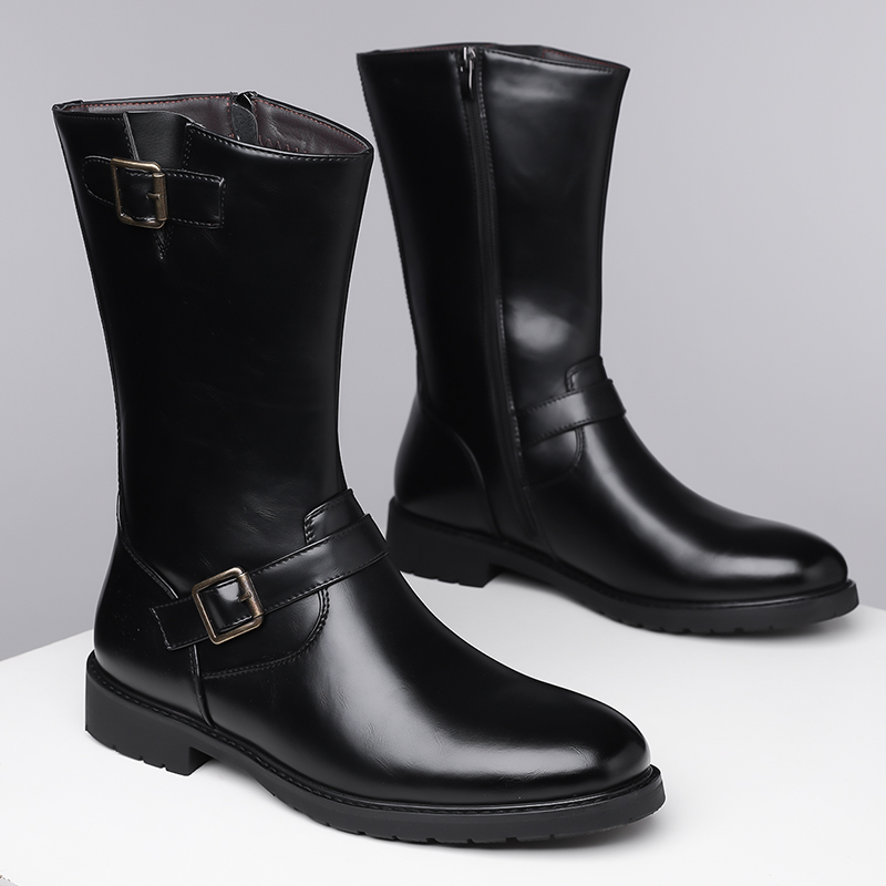 남성 패션 하이탑 부츠 스테이지 나이트 부츠 브랜드 디 - Men Shoes Brands 리뷰 및 가격