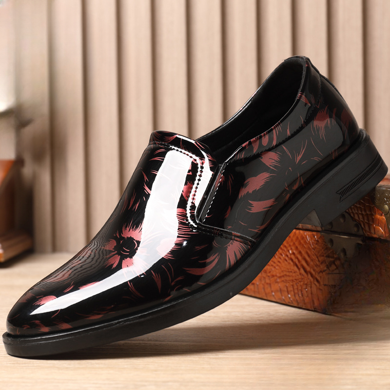202 남성용 새 가죽 신발 꽃무늬 남성 정장 구두 럭 - Oxford Brogue Leather 리뷰 및 가격