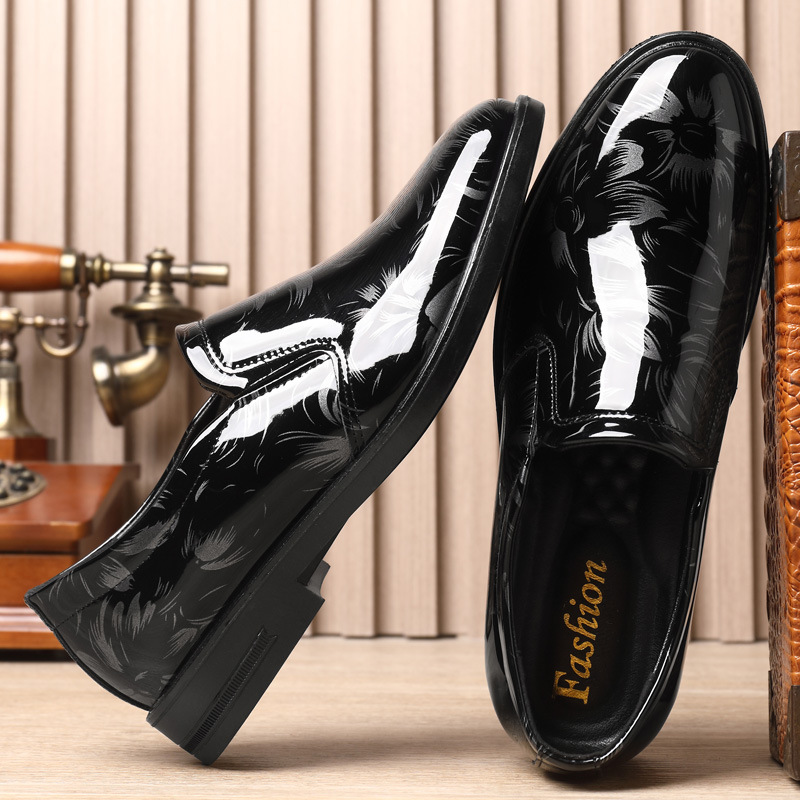 202 남성용 새 가죽 신발 꽃무늬 남성 정장 구두 럭 - Oxford Brogue Leather 리뷰 및 가격