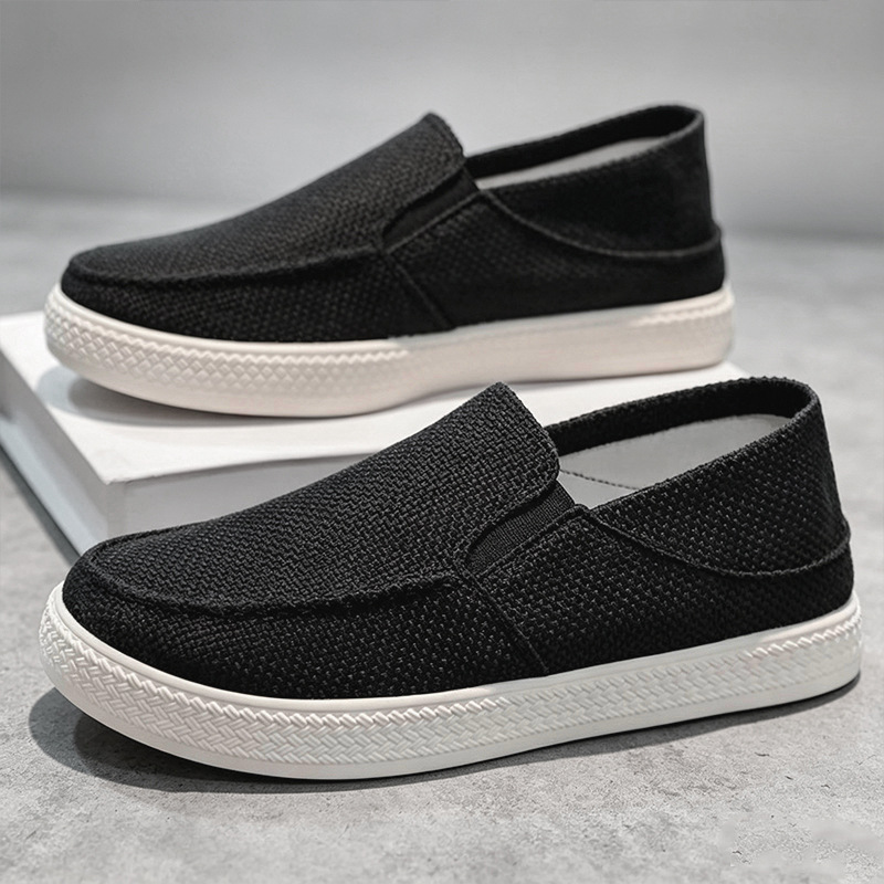 남성 린넨 슬립온 로퍼 통기성 있는 직조 원단 갑피 내 - Men'S Shoes Slip On 리뷰 및 가격