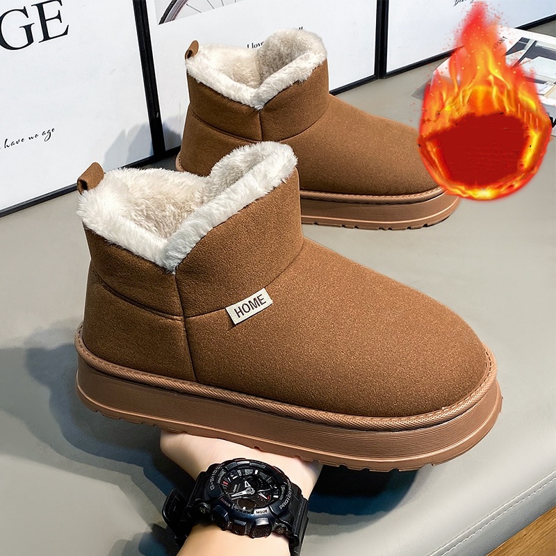 인기 있는 가을 및 겨울용 플리스 안감 따뜻한 커플 스 - Men'S Shoes Popular 리뷰 및 가격