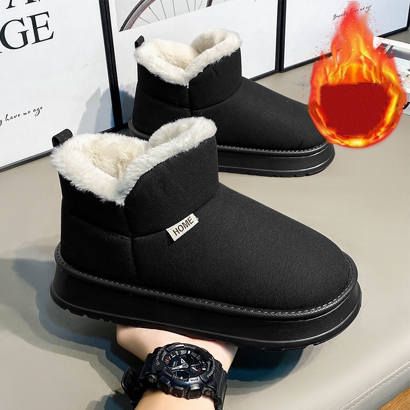 인기 있는 가을 및 겨울용 플리스 안감 따뜻한 커플 스 - Men'S Shoes Popular 리뷰 및 가격