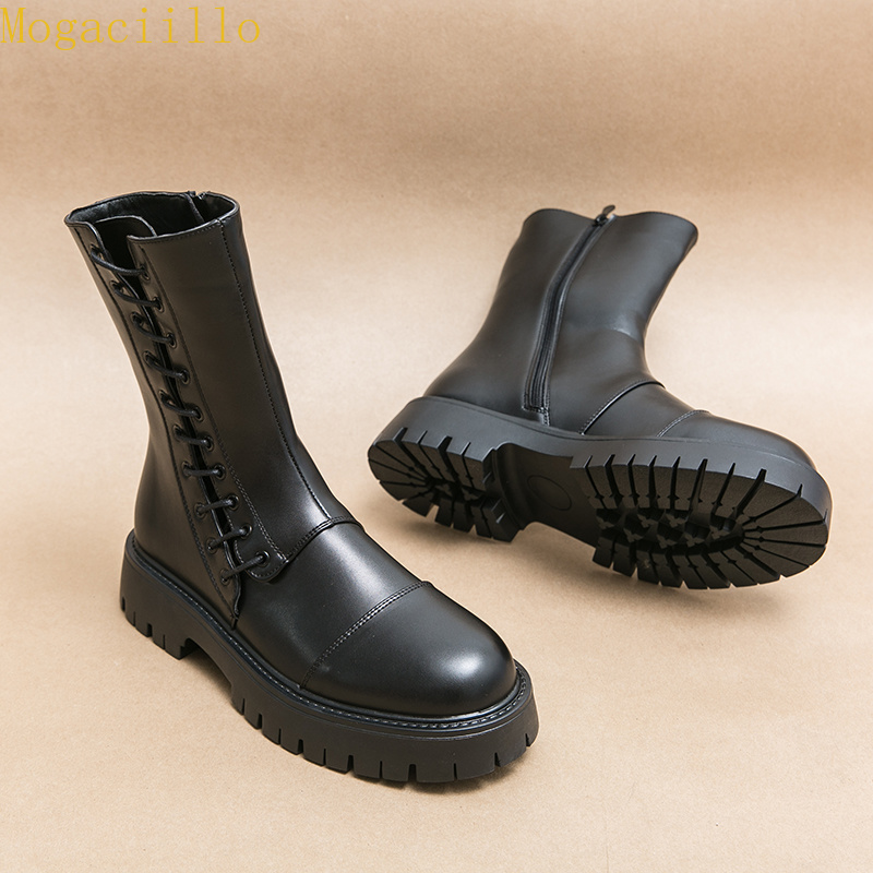 트렌디 브랜드 남성 작업복 가죽 부츠 44 45 나이트 - Men Shoes Brands 리뷰 및 가격